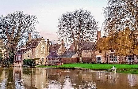 River Nene Cottages Water Newton Exteriör bild